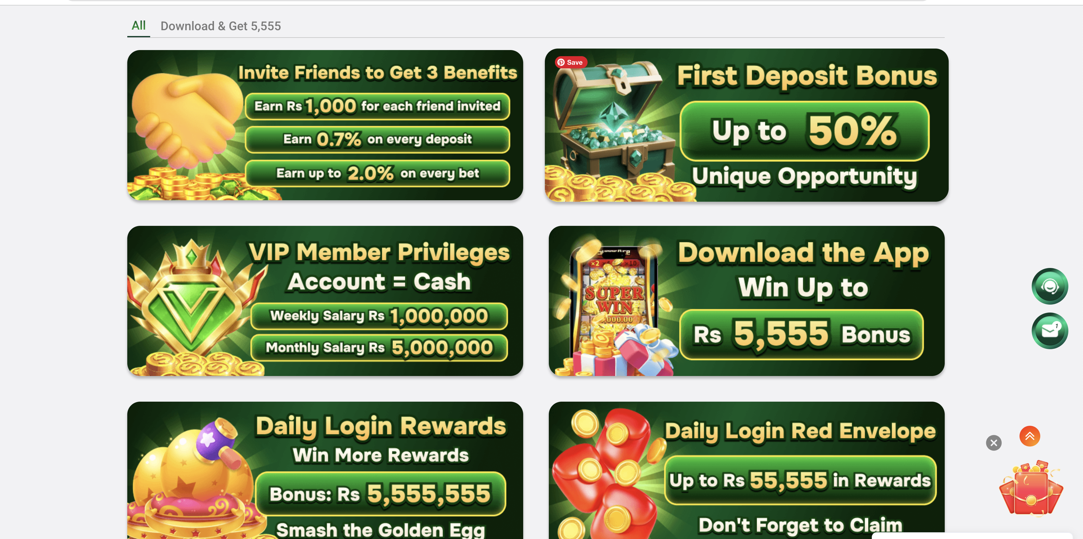 XX555 Game rewards center daily login bonus and promotions Pakistan